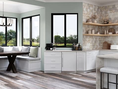 Windows in a kitchen by Tall Grass Windows & Doors